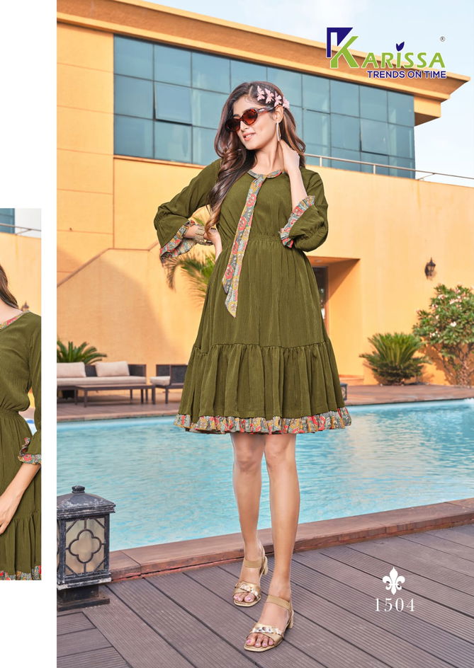 Glamour By Karissa Tinic Style Kurtis Catalog